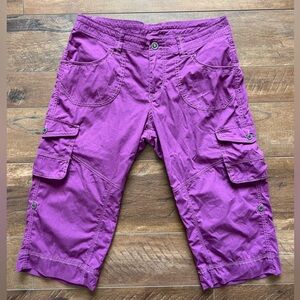 Kuhl Roll up Capri shorts